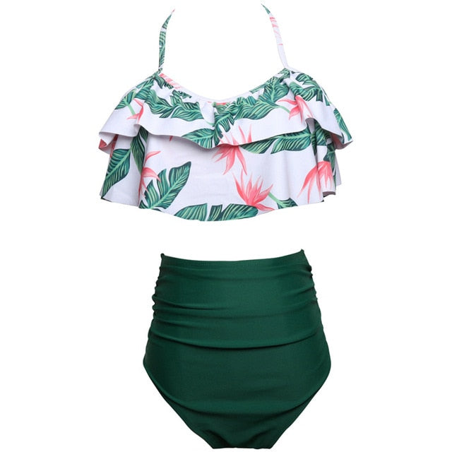 Swimsuits Women Summer Swimwear Women High Waist Bikini Set Swimming Suit for Women 2019 Swimwear Two Piece