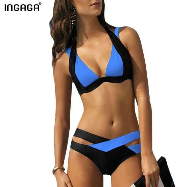 Plus Size Bikinis Women Swimsuit Female Push Up Swimwear Large Sizes Beach Wear Bikini Set S-XXXL Bathers Bandage Bathing Suit