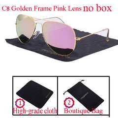 reggaeon luxury Glass lens sunglasses women 2019 High quality uv400 men Brand Designer beach box rays Pilot Sun glasses G15