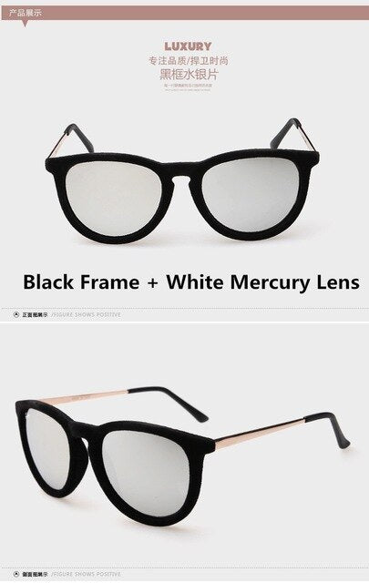 2016 Fashion Women Fashion Accessories Round Vintage Eyewear Summer Beach Sun Glasses Oculos Gafas De Sol Sunglasses Women