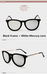 2016 Fashion Women Fashion Accessories Round Vintage Eyewear Summer Beach Sun Glasses Oculos Gafas De Sol Sunglasses Women