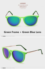 2016 Fashion Women Fashion Accessories Round Vintage Eyewear Summer Beach Sun Glasses Oculos Gafas De Sol Sunglasses Women