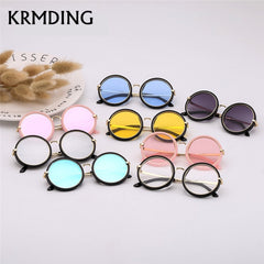 KRMDING 2019 NEW Children's Sunglasses Girls Brand kids Round Sunglasses Boys Girls Beach Outdoor Baby Goggles UV400 Oculos