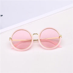 KRMDING 2019 NEW Children's Sunglasses Girls Brand kids Round Sunglasses Boys Girls Beach Outdoor Baby Goggles UV400 Oculos