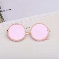 KRMDING 2019 NEW Children's Sunglasses Girls Brand kids Round Sunglasses Boys Girls Beach Outdoor Baby Goggles UV400 Oculos