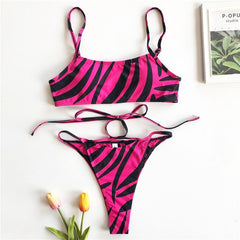 Peachtan One shoulder neon green bikini 2019 micro Bandeau swimwear women bathing suit biquini Summer beachwear Push up swimsuit